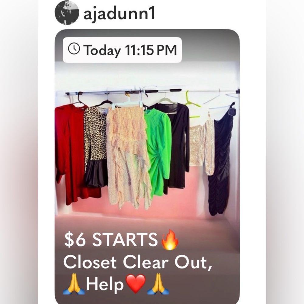 $6 🔥 STARTS 11:30 pmPhilly time) you won’t regret it! Need help,moving in 2 days